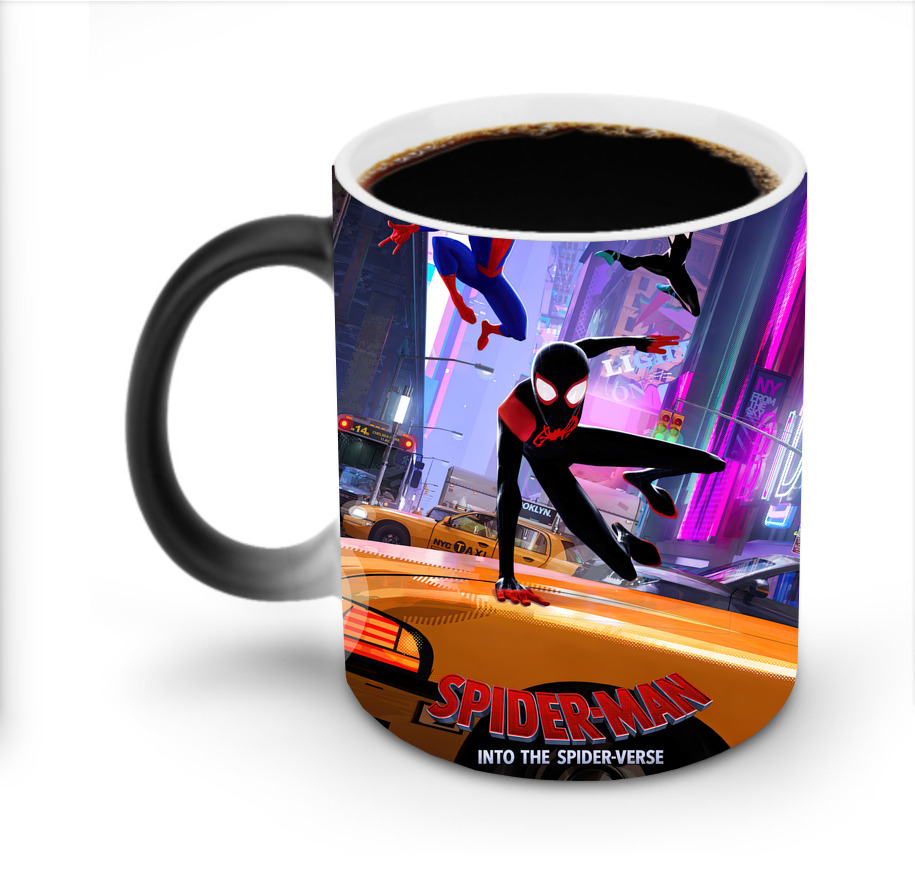 （画像用） Spider Man スパイダーマン 温度変色マグカップ