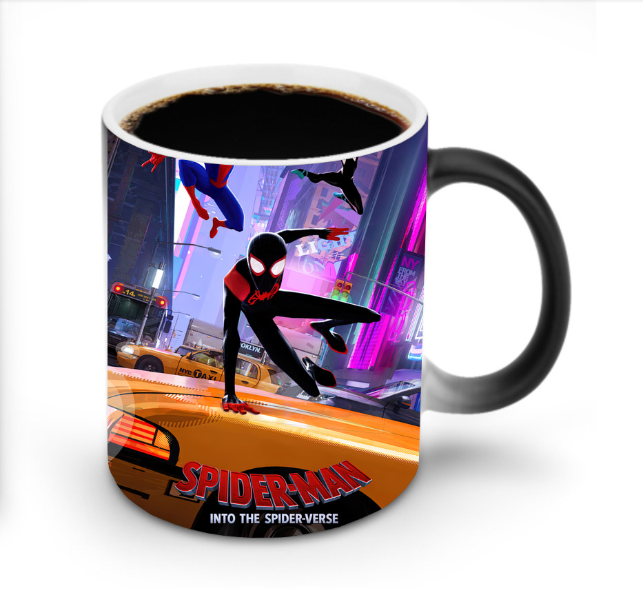 （画像用） Spider Man スパイダーマン 温度変色マグカップ