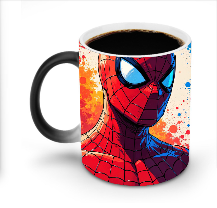 Spider Man スパイダーマン 温度変色マグカップ