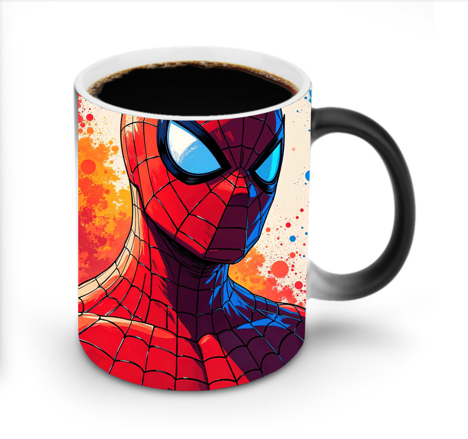 Spider Man スパイダーマン 温度変色マグカップ