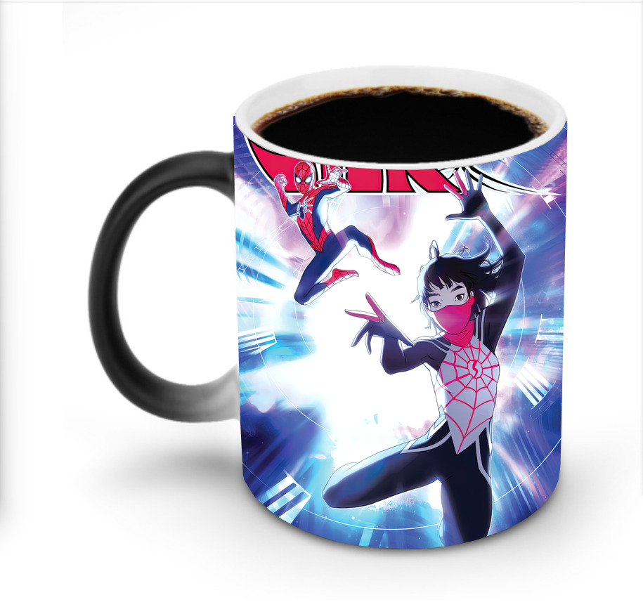 （画像用） Spider Man スパイダーマン 温度変色マグカップ