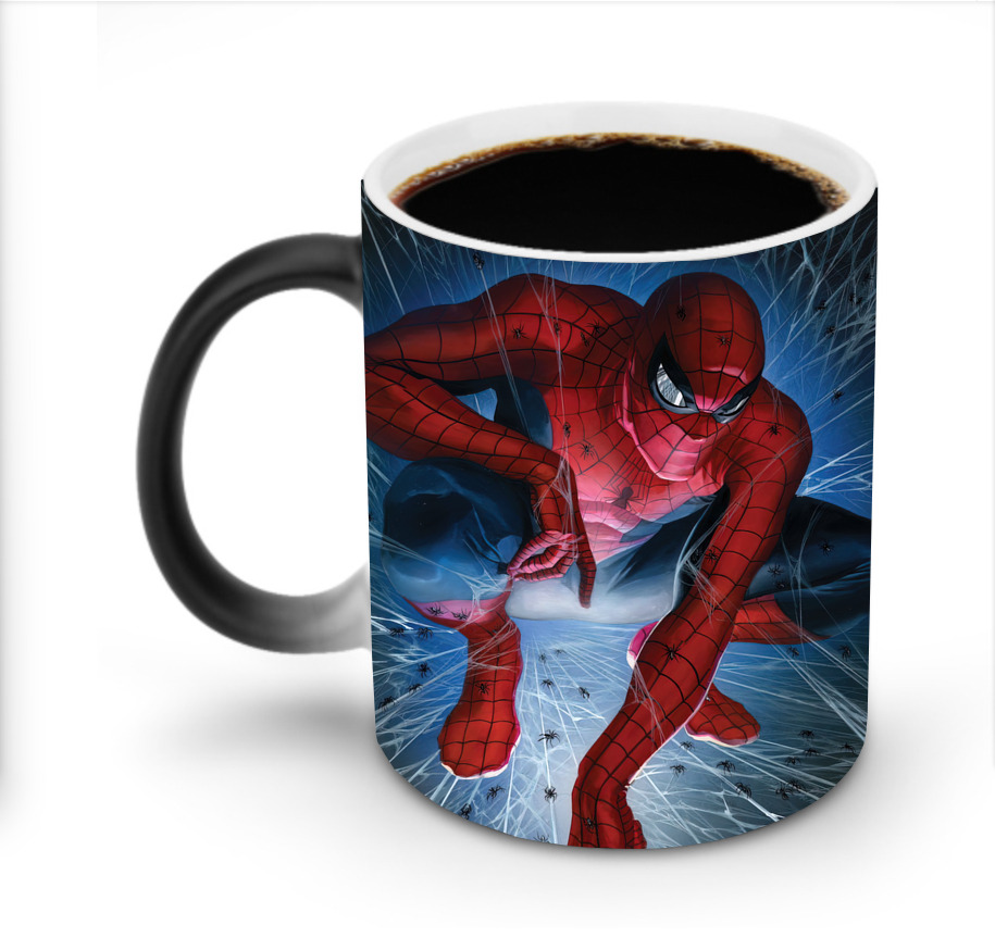 Spider Man スパイダーマン 温度変色マグカップ