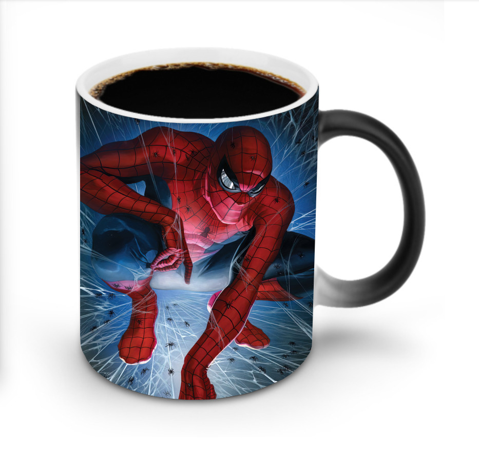 Spider Man スパイダーマン 温度変色マグカップ