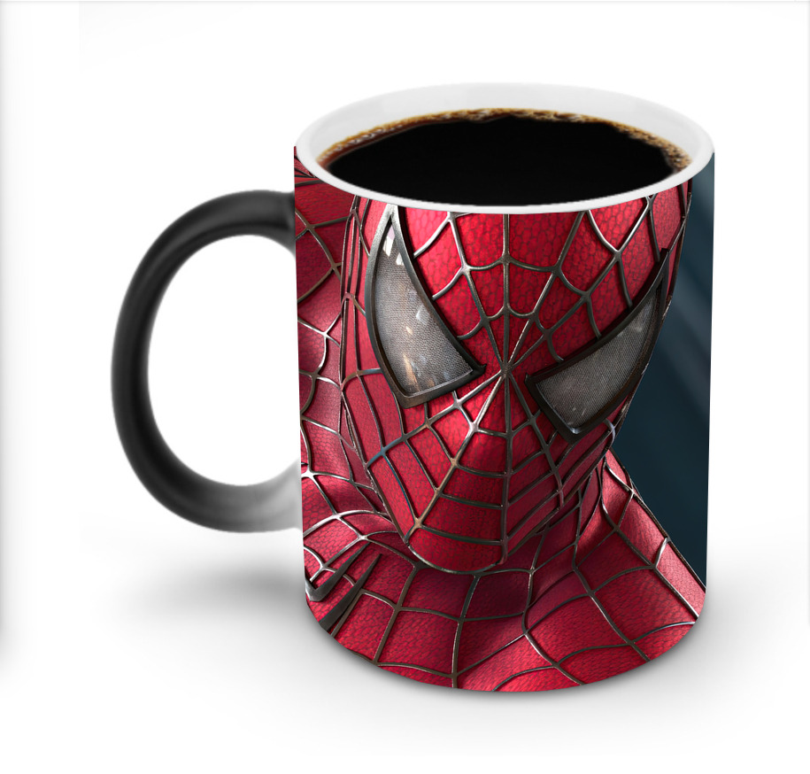 Spider Man スパイダーマン 温度変色マグカップ