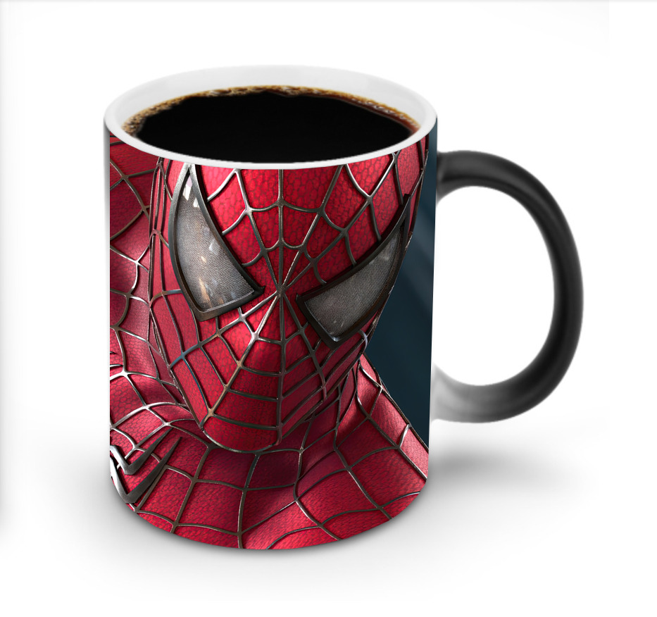 Spider Man スパイダーマン 温度変色マグカップ