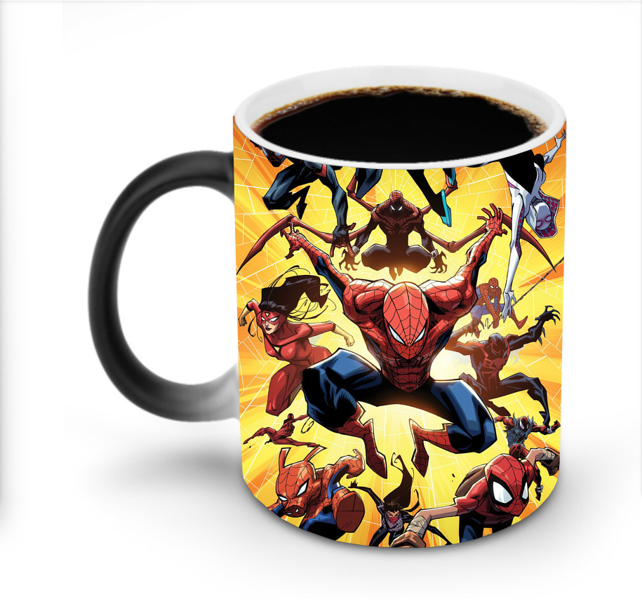 Spider Man スパイダーマン 温度変色マグカップ