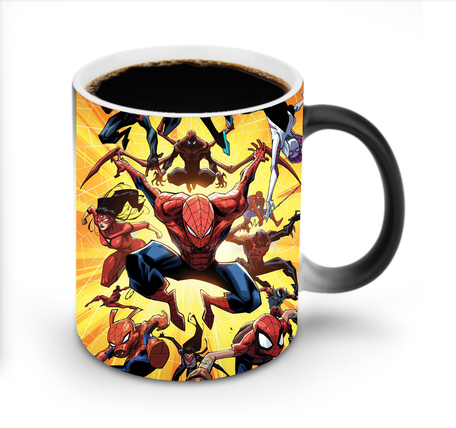 Spider Man スパイダーマン 温度変色マグカップ