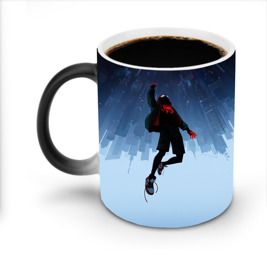 （画像用） Spider Man スパイダーマン 温度変色マグカップ