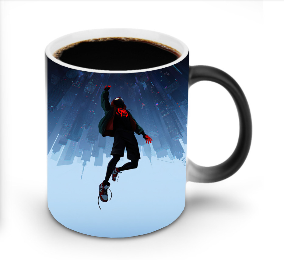 （画像用） Spider Man スパイダーマン 温度変色マグカップ