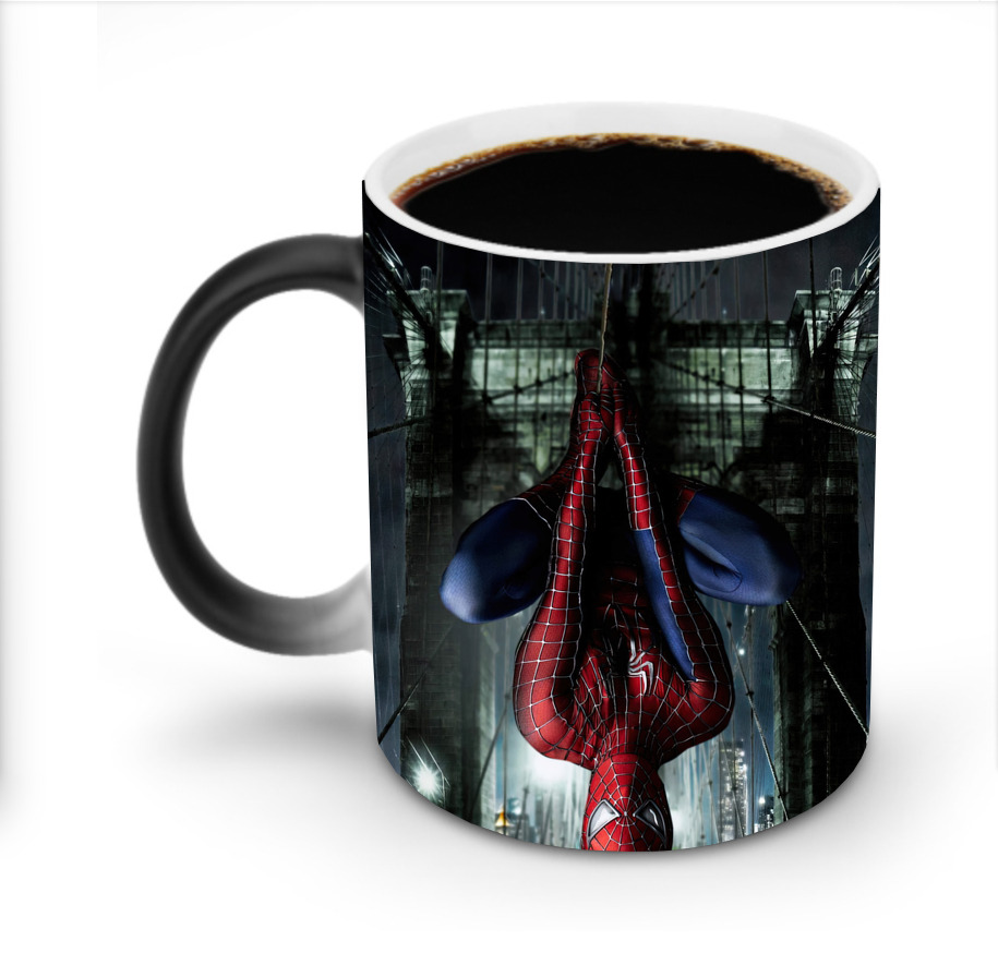 （画像用） Spider Man スパイダーマン 温度変色マグカップ