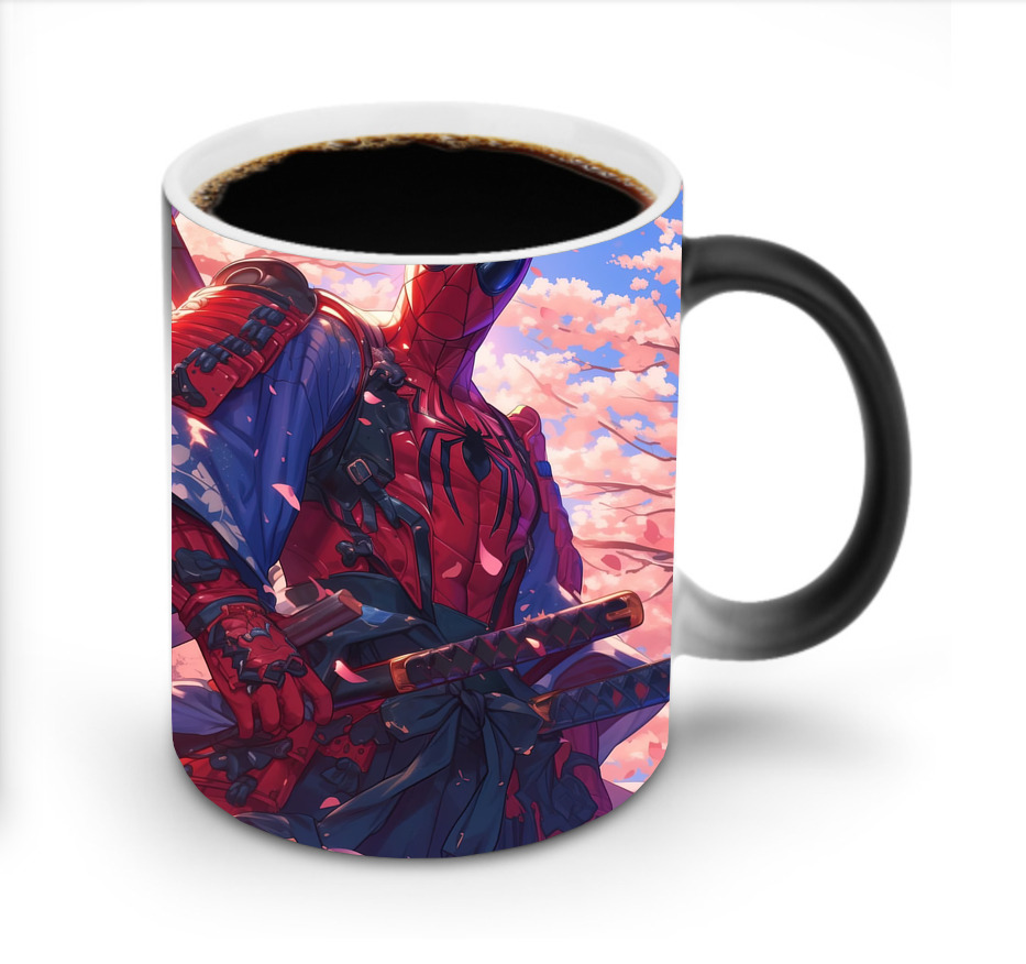 Spider Man スパイダーマン 温度変色マグカップ