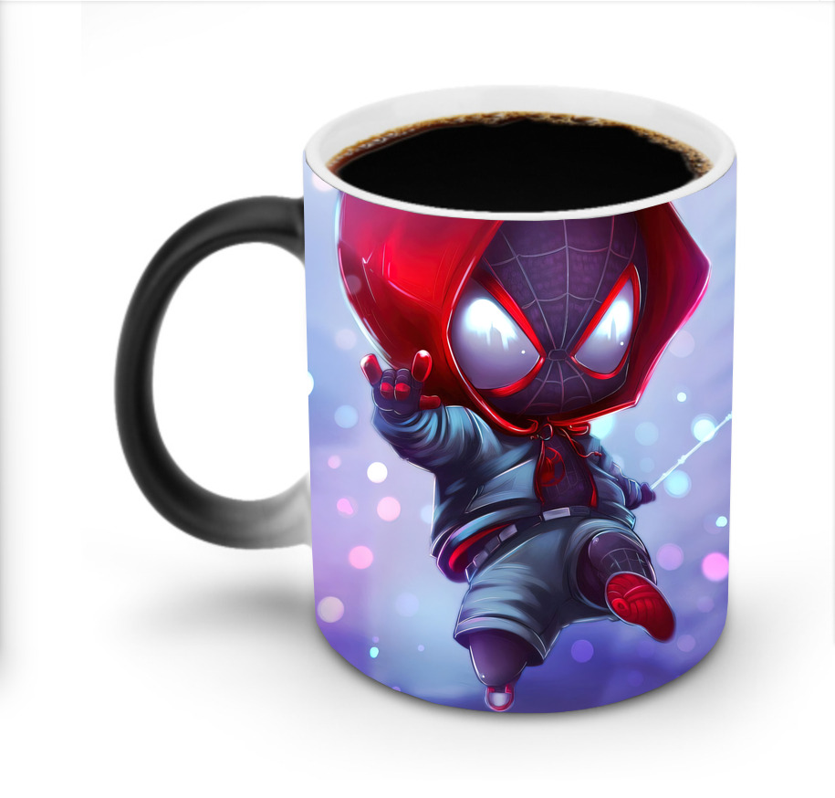 （画像用） Spider Man スパイダーマン 温度変色マグカップ