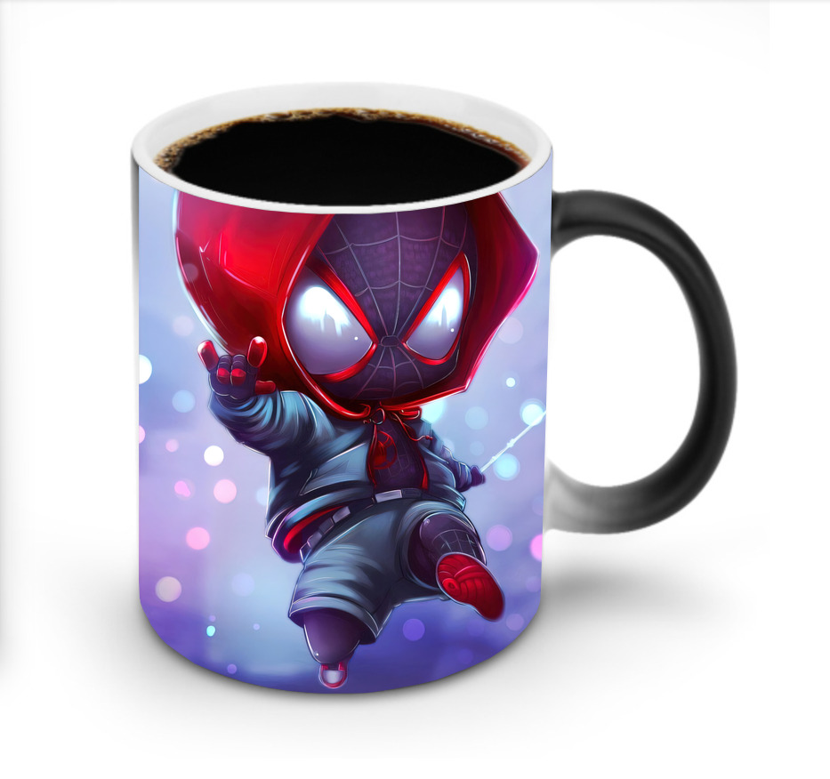 （画像用） Spider Man スパイダーマン 温度変色マグカップ