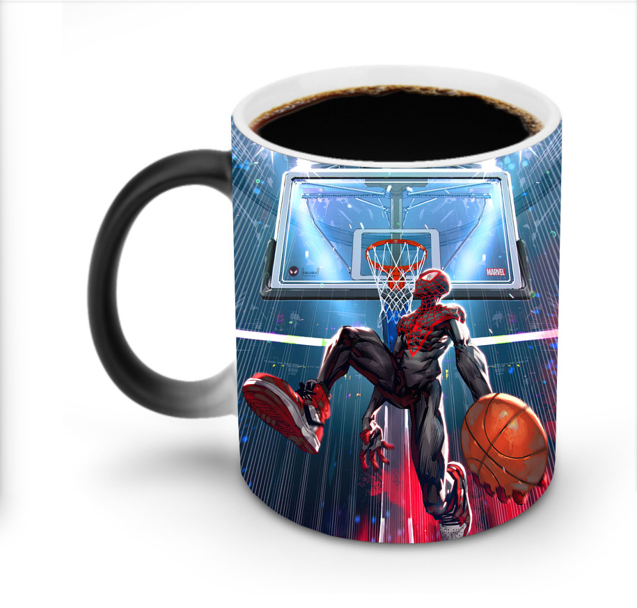 （画像用） Spider Man スパイダーマン 温度変色マグカップ
