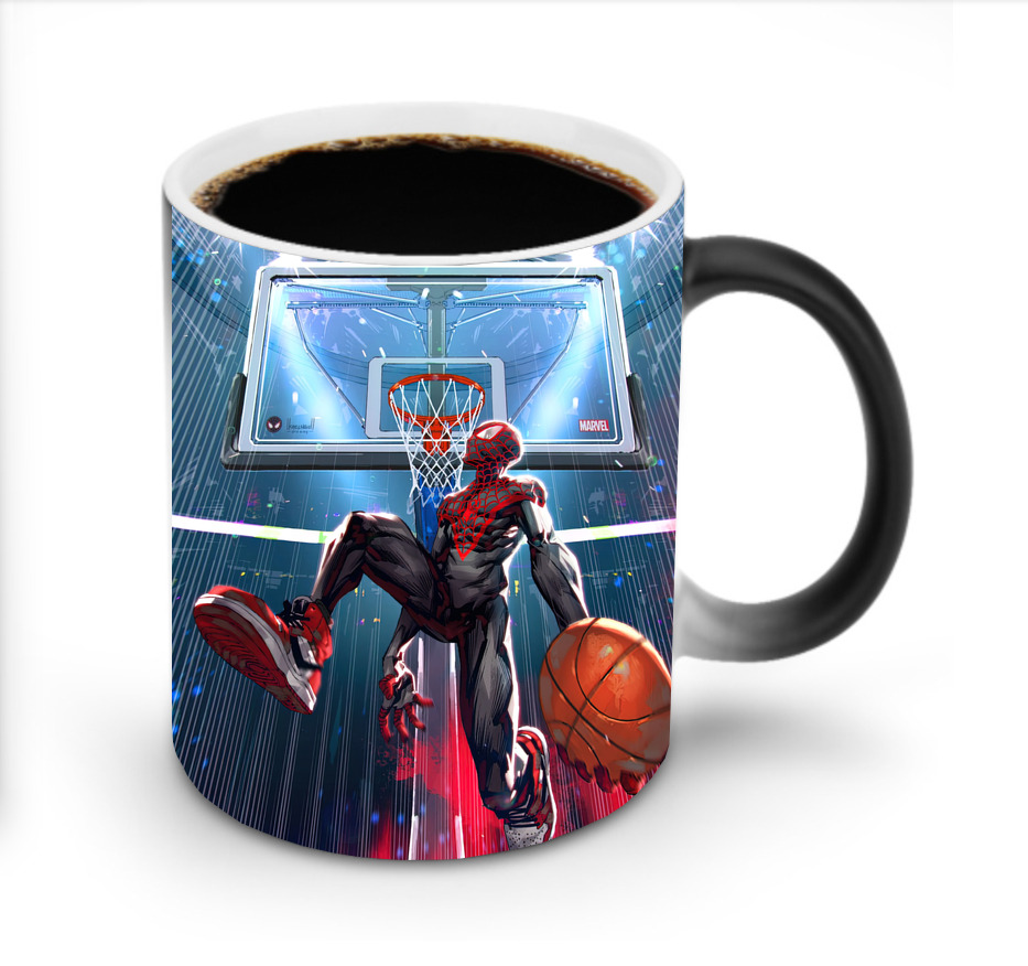 （画像用） Spider Man スパイダーマン 温度変色マグカップ