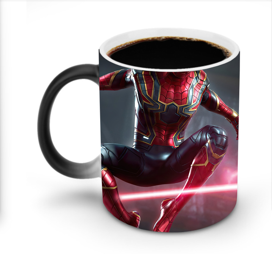 （画像用） Spider Man スパイダーマン 温度変色マグカップ