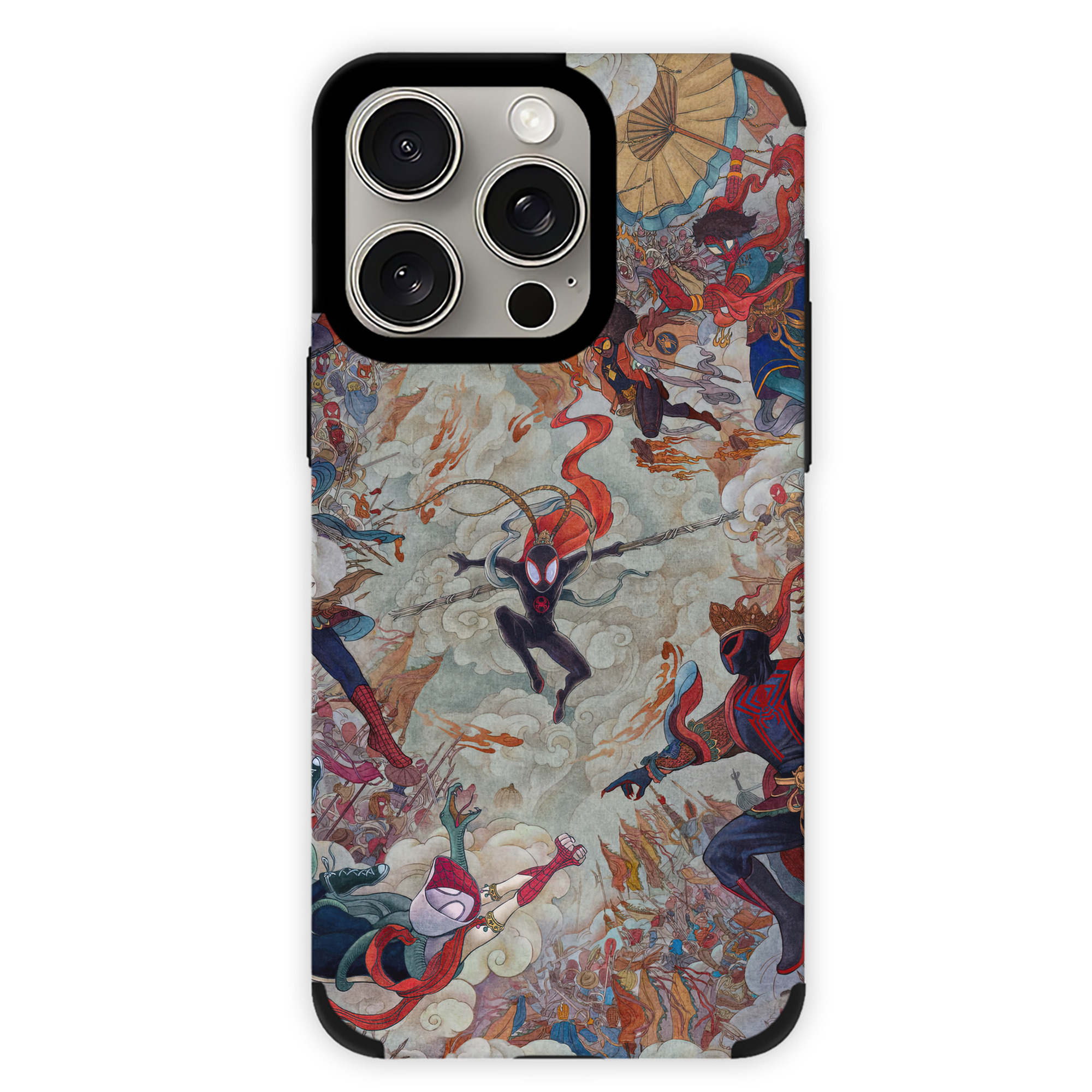 Spider Man スパイダーマン 【iPhone15ProMax対応】 PUレザー スマホケース 耐衝撃＆黄変防止