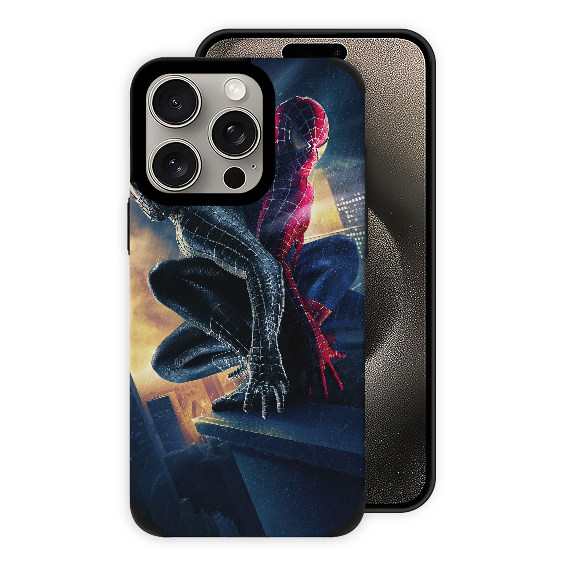 Spider Man スパイダーマン 【iPhone15ProMax対応】 PUレザー スマホケース 耐衝撃＆黄変防止
