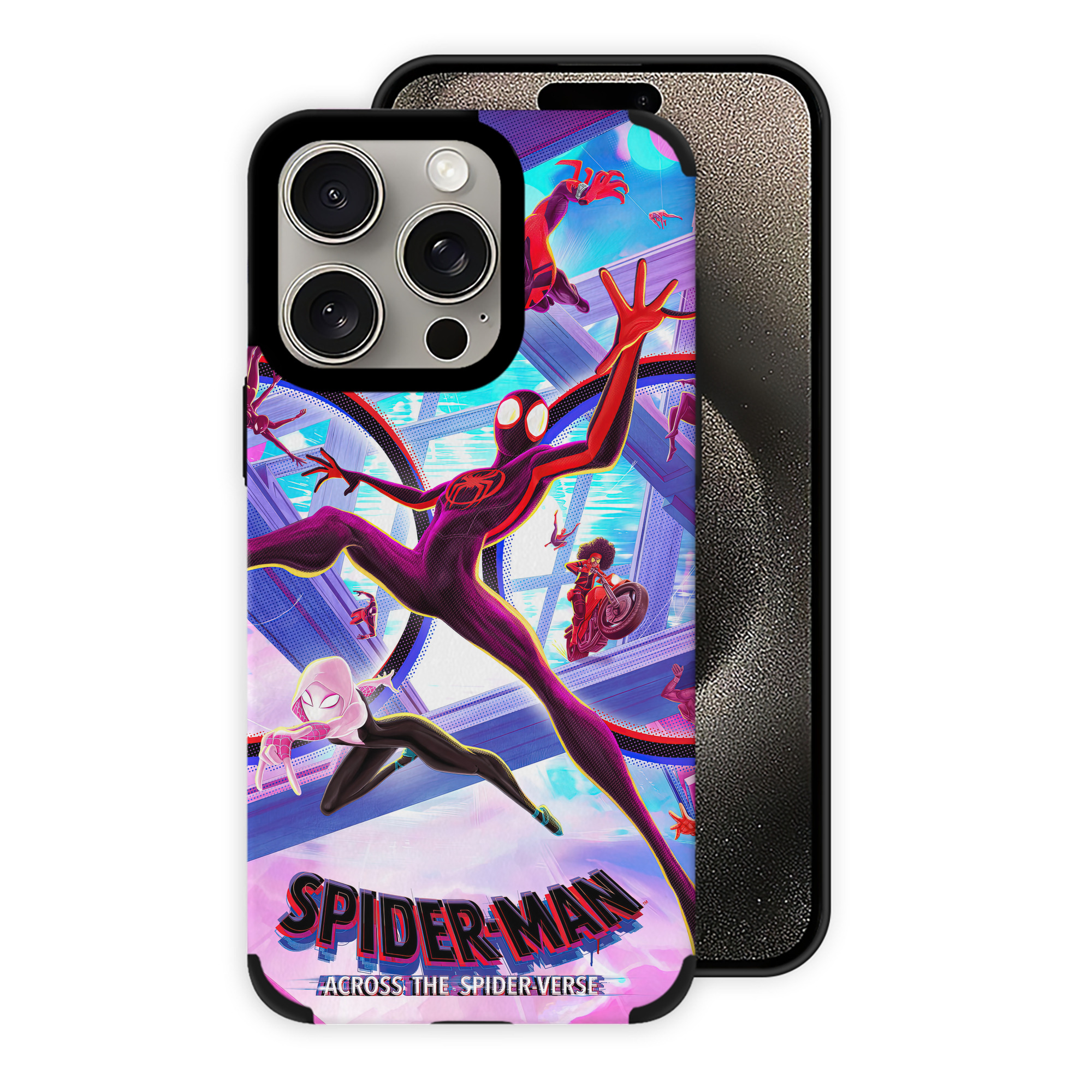 Spider Man スパイダーマン 【iPhone15ProMax対応】 PUレザー スマホケース 耐衝撃＆黄変防止
