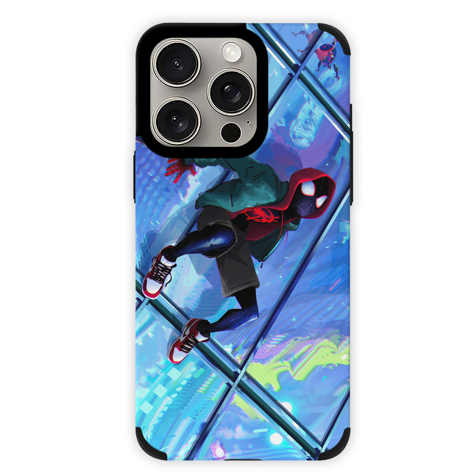 （画像用） Spider Man スパイダーマン 【iPhone15ProMax対応】 PUレザー スマホケース 耐衝撃＆黄変防止