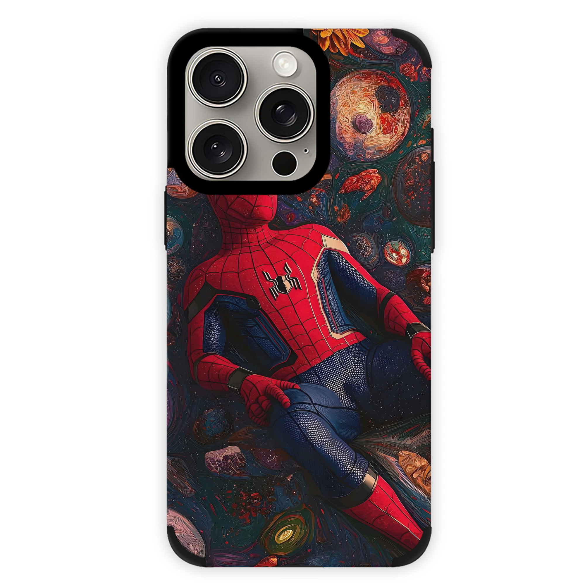 Spider Man スパイダーマン 【iPhone15ProMax対応】 PUレザー スマホケース 耐衝撃＆黄変防止