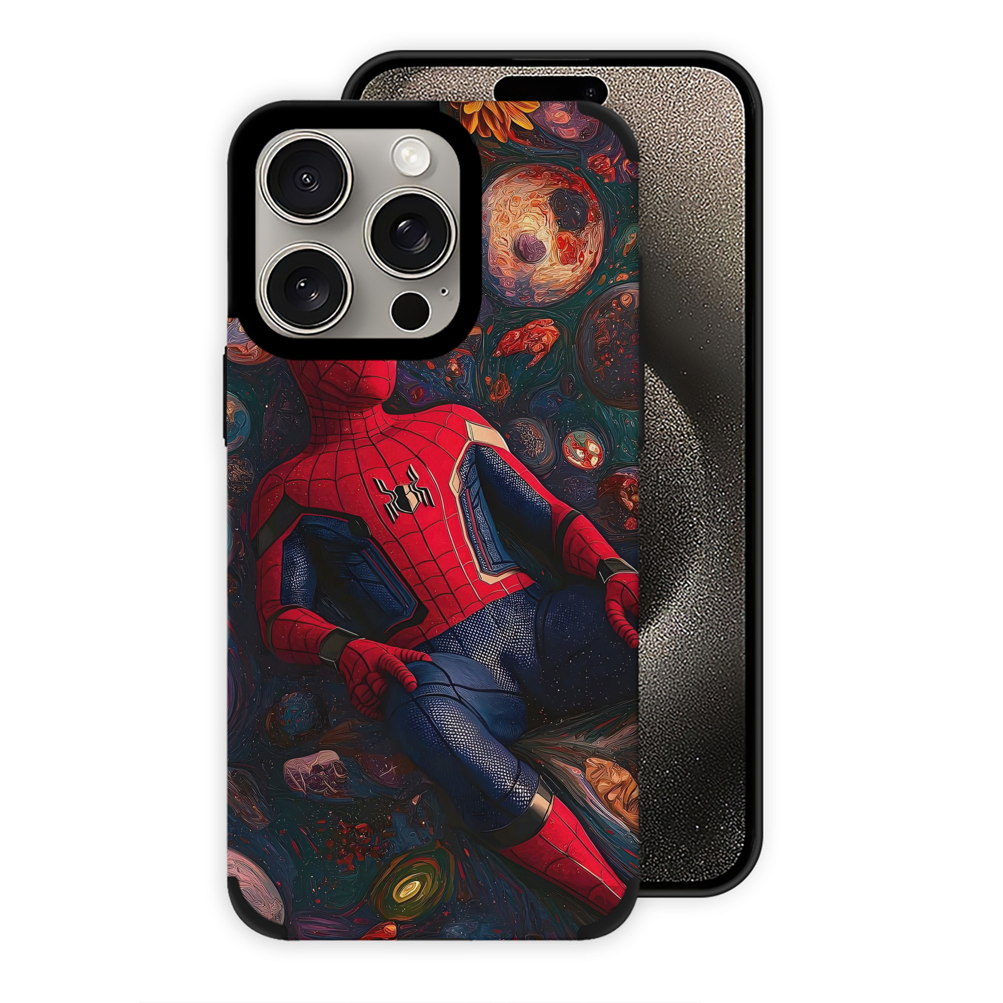 Spider Man スパイダーマン 【iPhone15ProMax対応】 PUレザー スマホケース 耐衝撃＆黄変防止