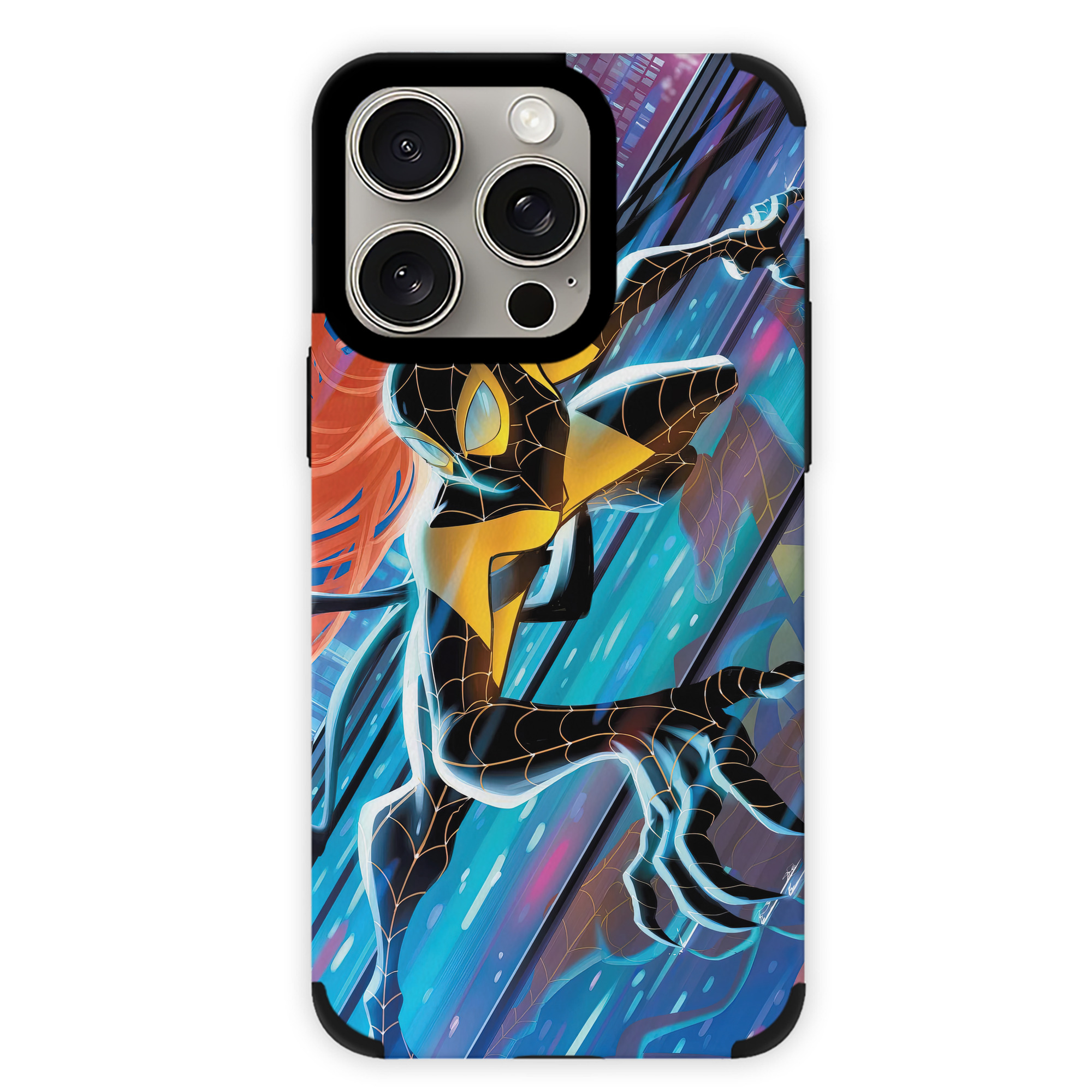 Spider Man スパイダーマン 【iPhone15ProMax対応】 PUレザー スマホケース 耐衝撃＆黄変防止