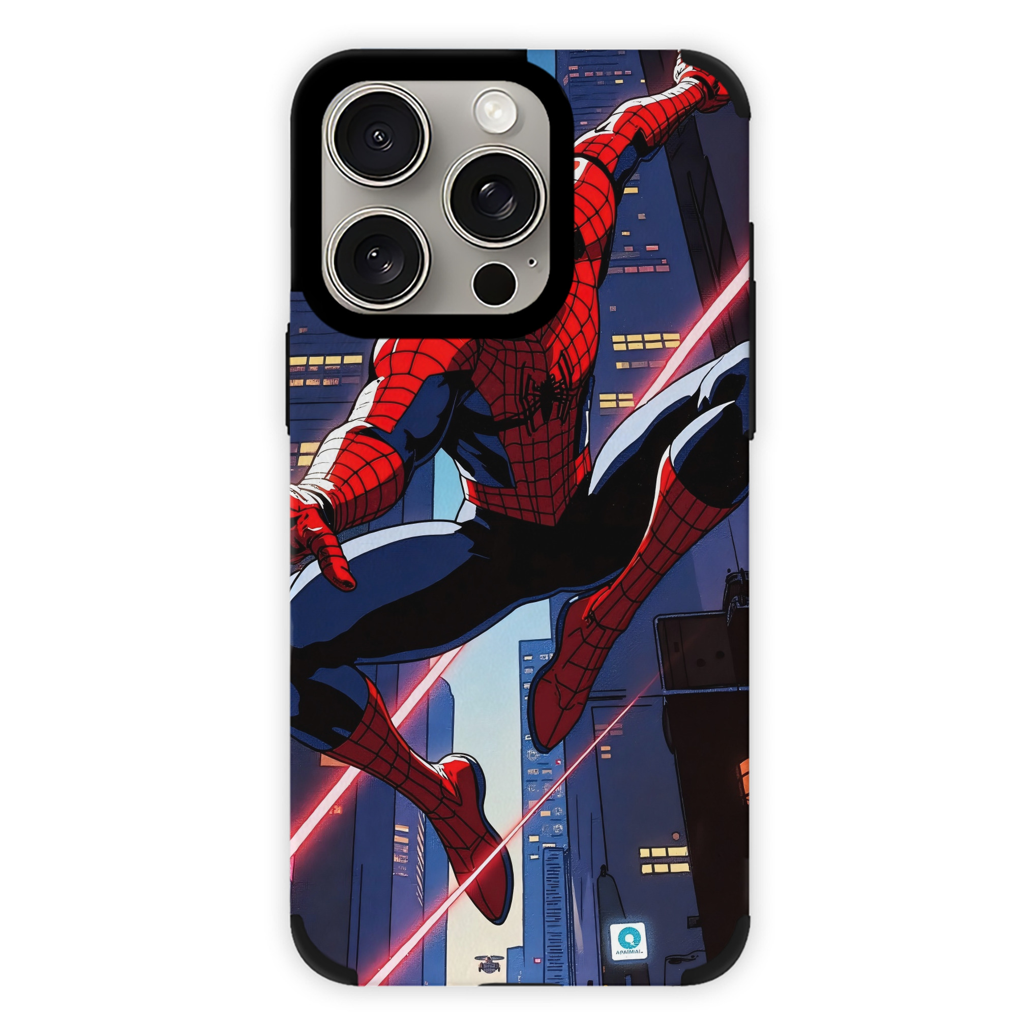 Spider Man スパイダーマン 【iPhone15ProMax対応】 PUレザー スマホケース 耐衝撃＆黄変防止