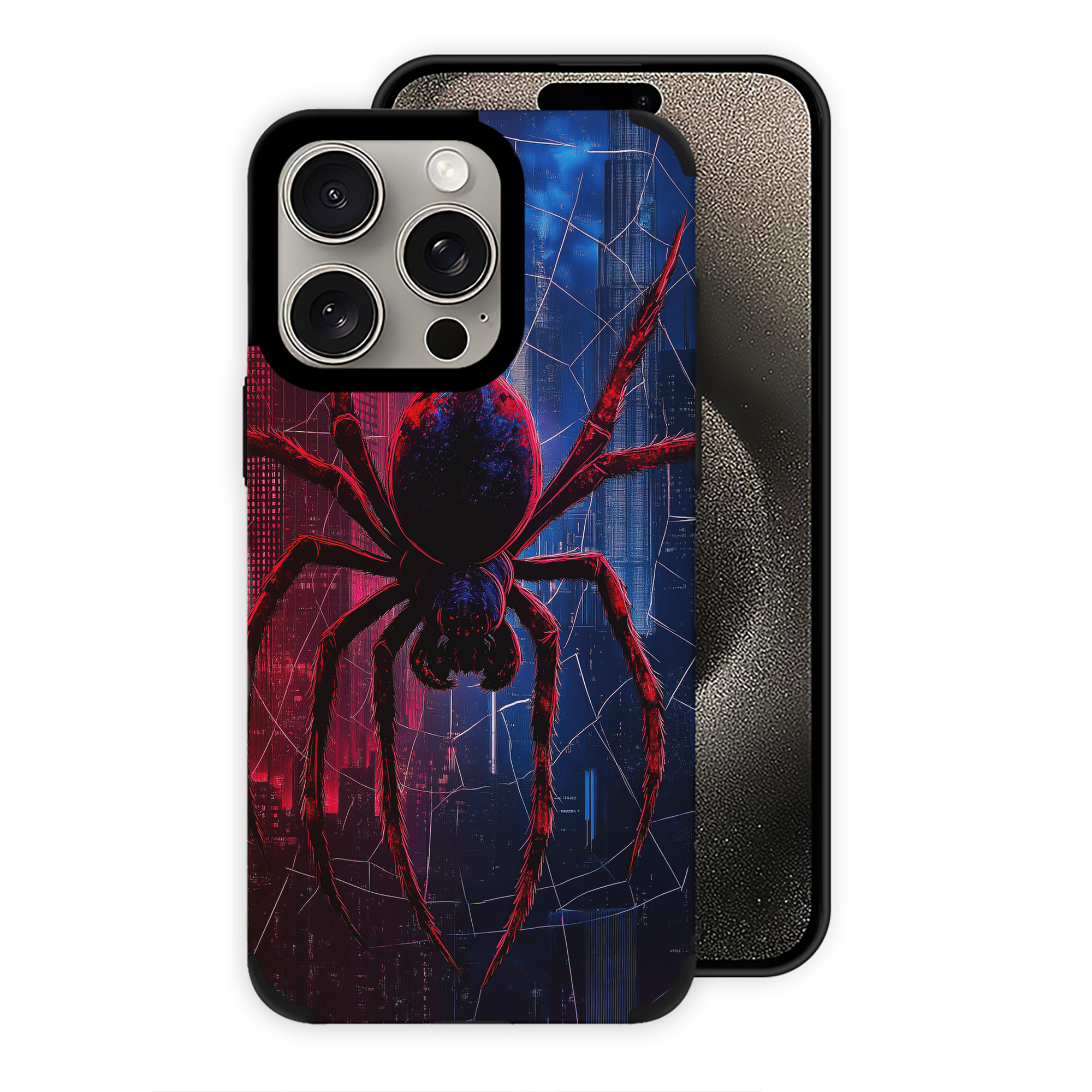 （画像用） Spider Man スパイダーマン 【iPhone15ProMax対応】 PUレザー スマホケース 耐衝撃＆黄変防止