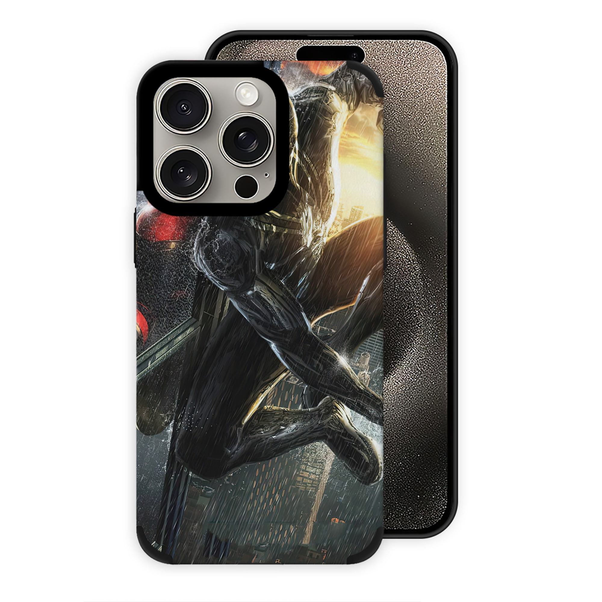 Spider Man スパイダーマン 【iPhone15ProMax対応】 PUレザー スマホケース 耐衝撃＆黄変防止