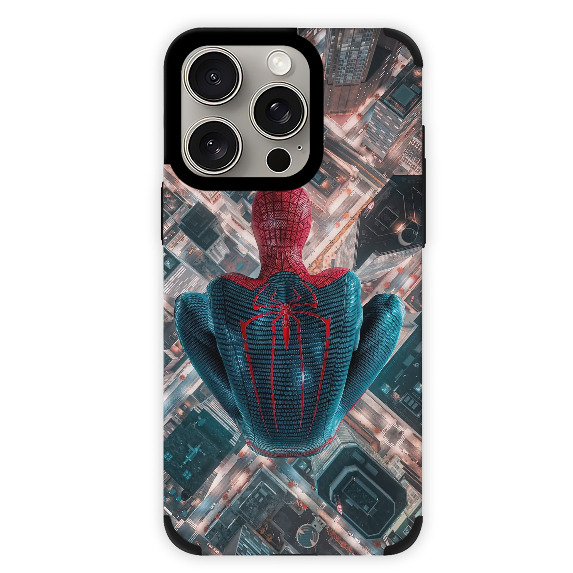 Spider Man スパイダーマン 【iPhone15ProMax対応】 PUレザー スマホケース 耐衝撃＆黄変防止