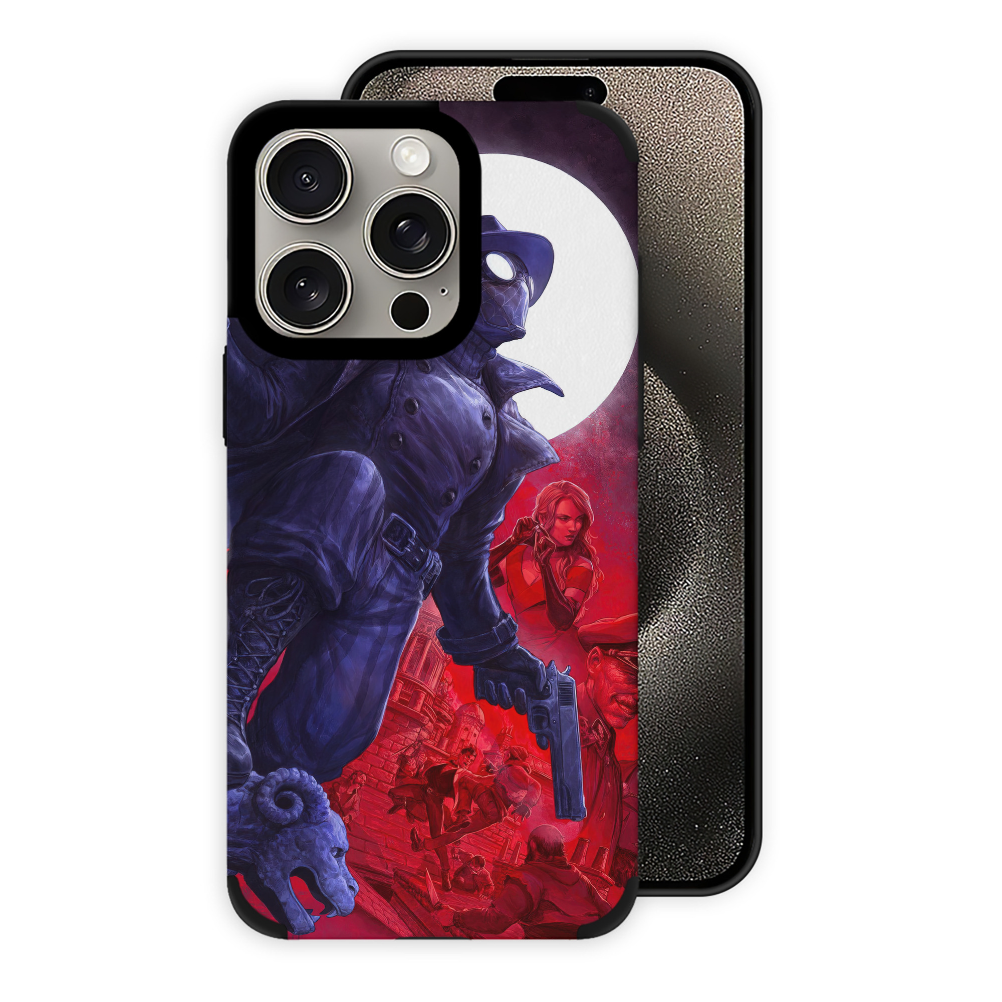 （画像用） Spider Man スパイダーマン 【iPhone15ProMax対応】 PUレザー スマホケース 耐衝撃＆黄変防止