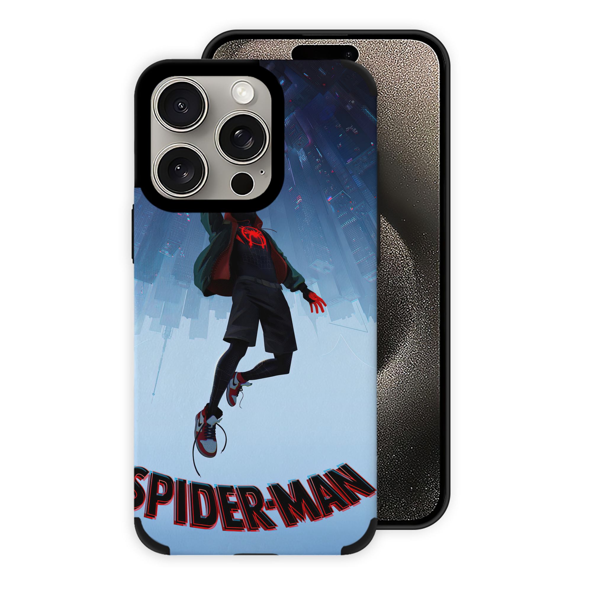 Spider Man スパイダーマン 【iPhone15ProMax対応】 PUレザー スマホケース 耐衝撃＆黄変防止