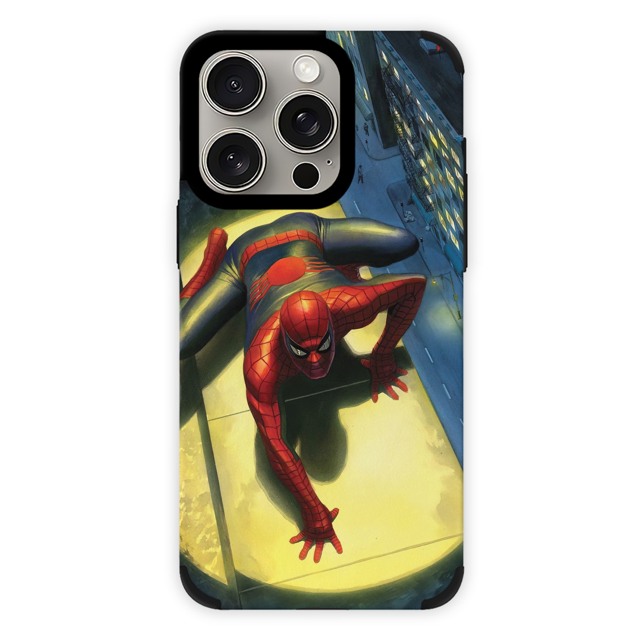 Spider Man スパイダーマン 【iPhone15ProMax対応】 PUレザー スマホケース 耐衝撃＆黄変防止