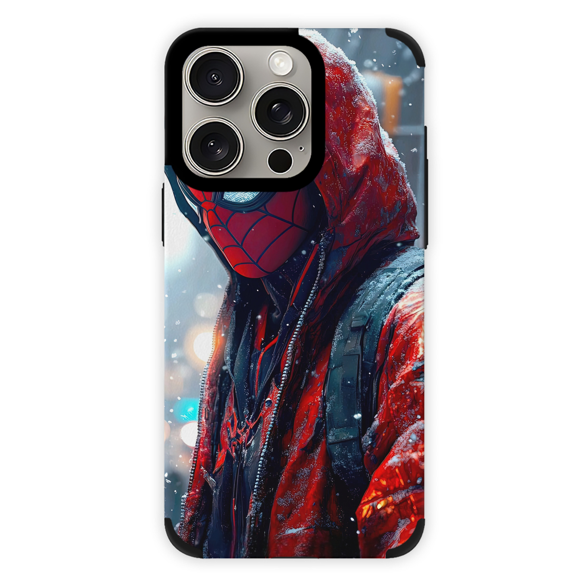 Spider Man スパイダーマン 【iPhone15ProMax対応】 PUレザー スマホケース 耐衝撃＆黄変防止