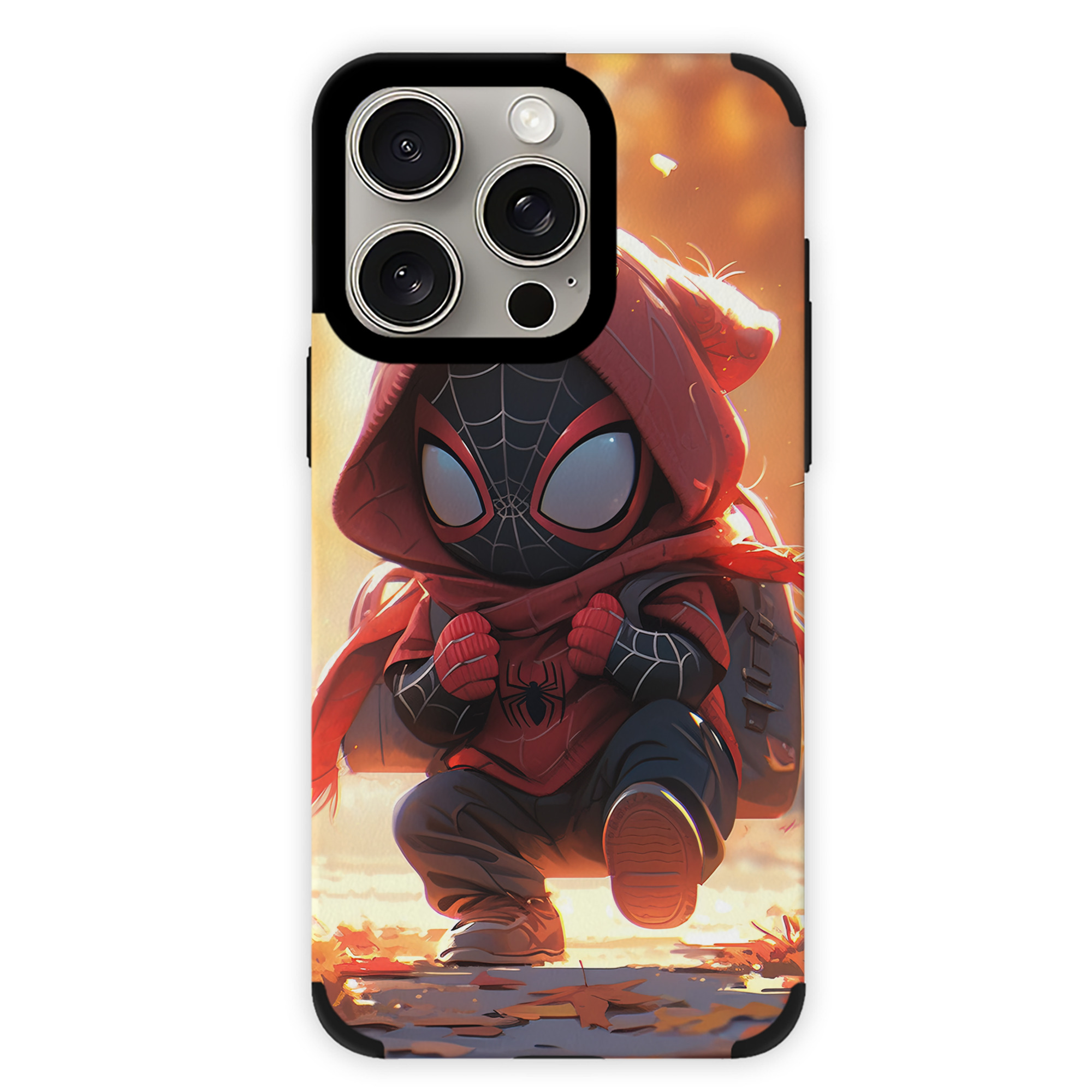 （画像用） Spider Man スパイダーマン 【iPhone15ProMax対応】 PUレザー スマホケース 耐衝撃＆黄変防止
