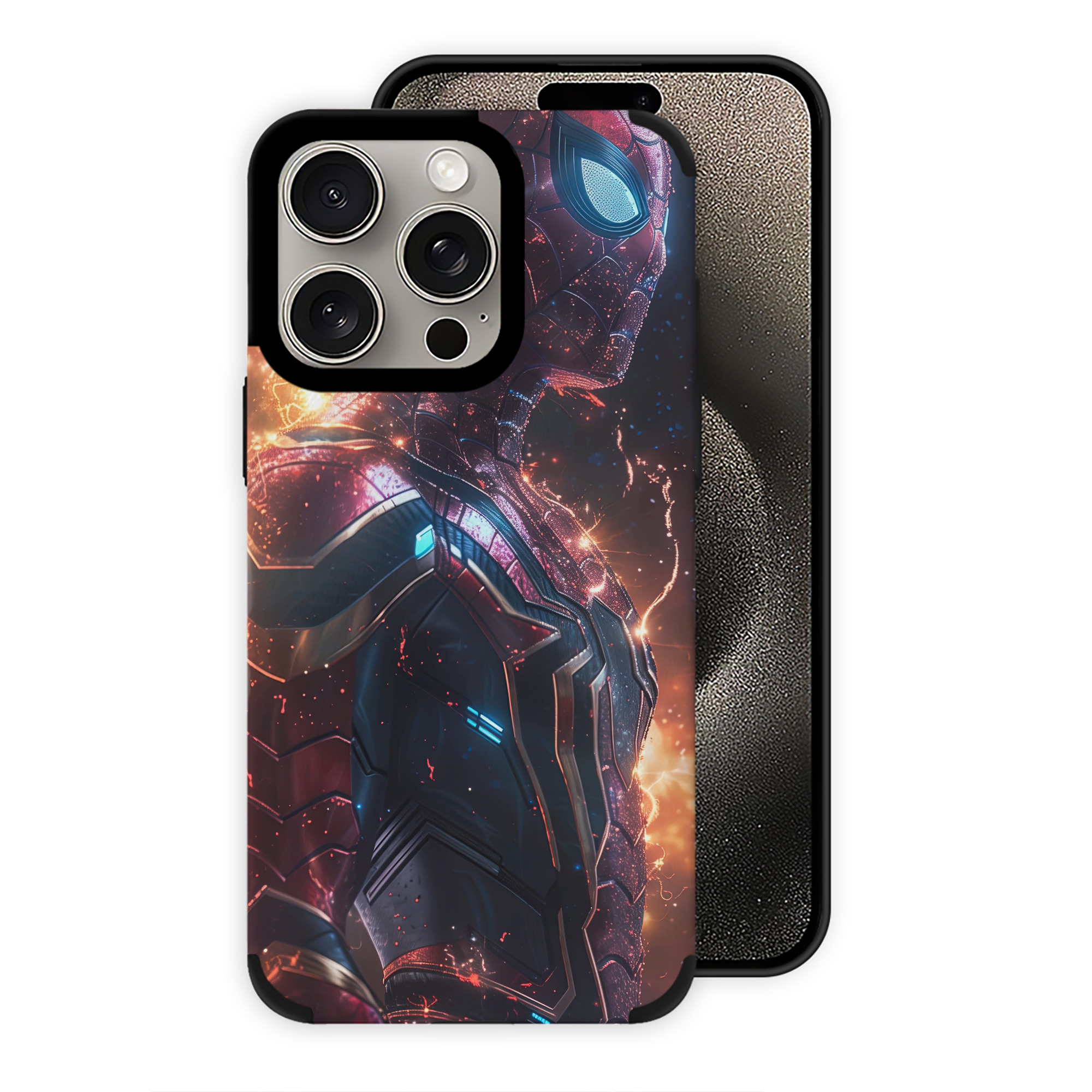 Spider Man スパイダーマン 【iPhone15ProMax対応】 PUレザー スマホケース 耐衝撃＆黄変防止