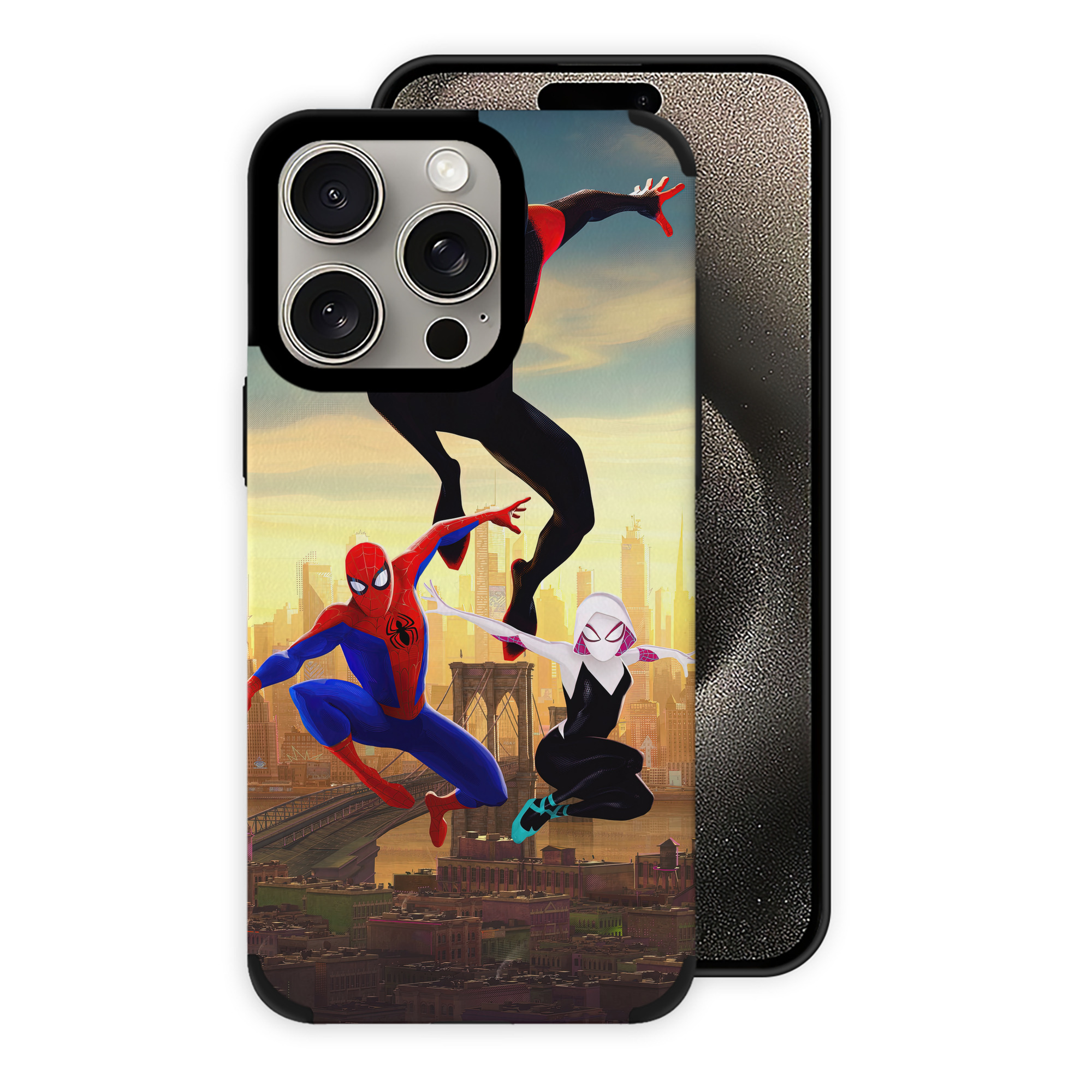 Spider Man スパイダーマン 【iPhone15ProMax対応】 PUレザー スマホケース 耐衝撃＆黄変防止