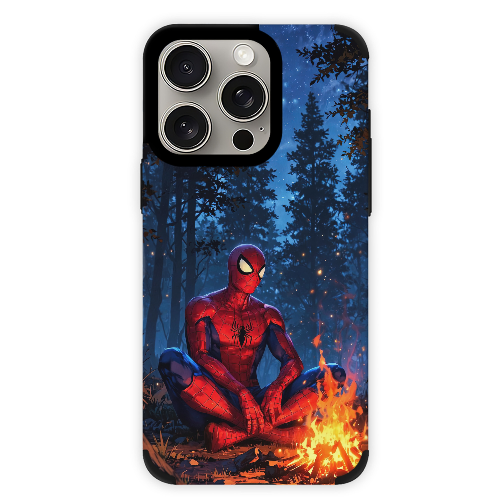 Spider Man スパイダーマン 【iPhone15ProMax対応】 PUレザー スマホケース 耐衝撃＆黄変防止