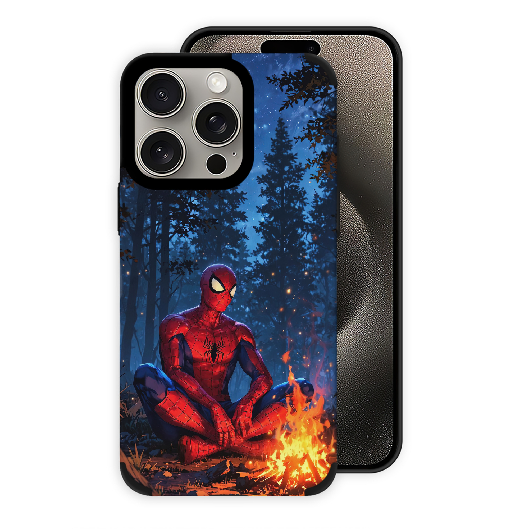 Spider Man スパイダーマン 【iPhone15ProMax対応】 PUレザー スマホケース 耐衝撃＆黄変防止