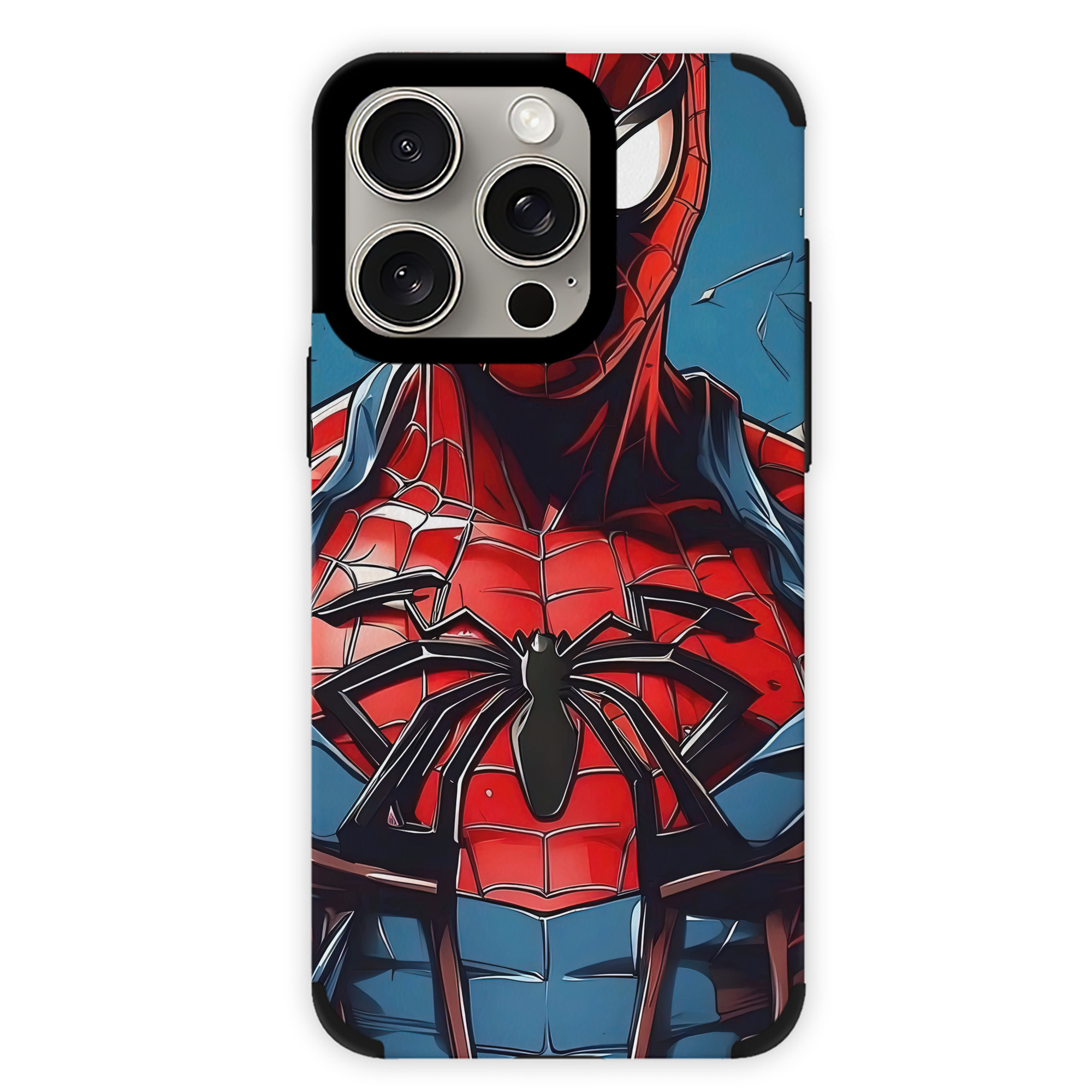 （画像用） Spider Man スパイダーマン 【iPhone15ProMax対応】 PUレザー スマホケース 耐衝撃＆黄変防止