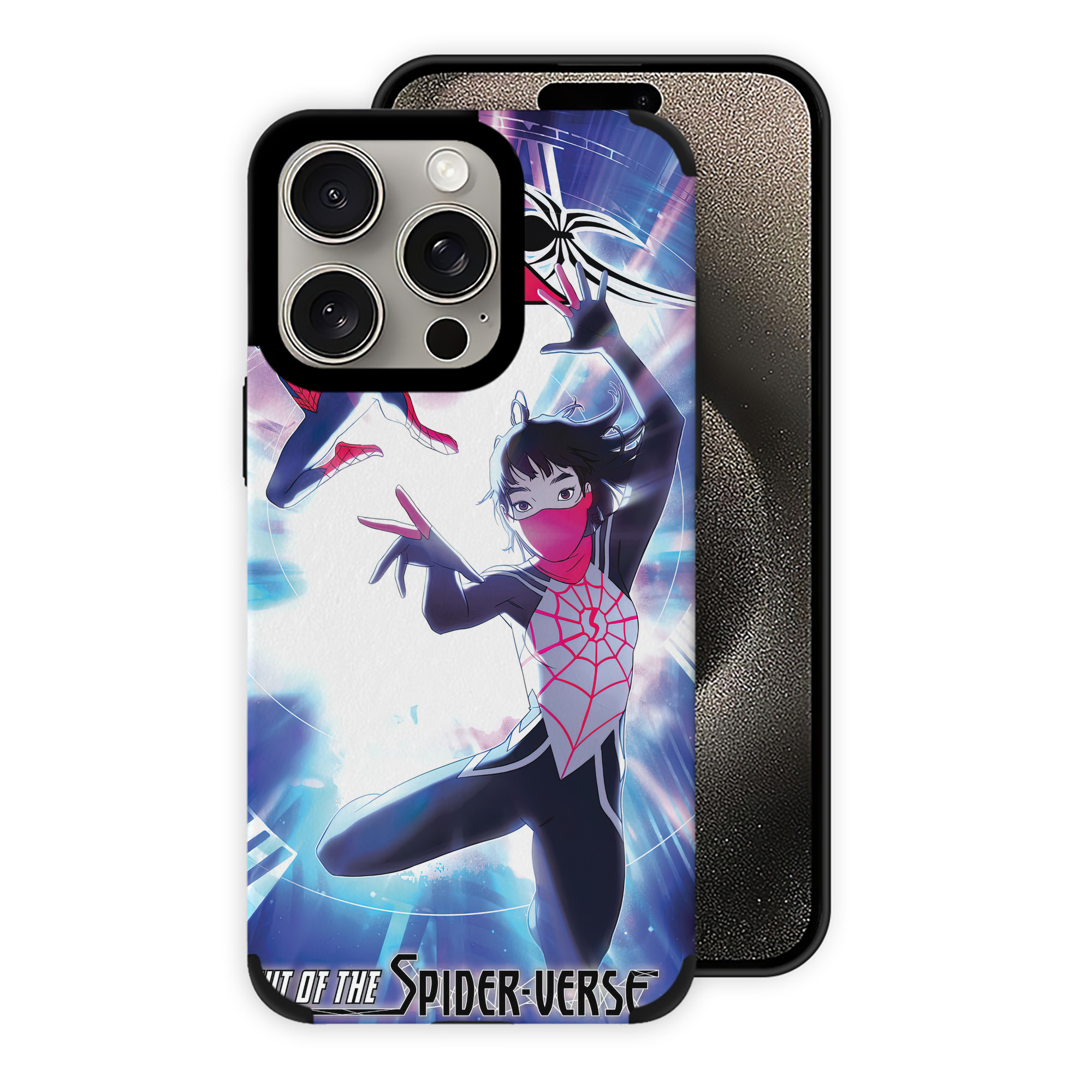 （画像用） Spider Man スパイダーマン 【iPhone15ProMax対応】 PUレザー スマホケース 耐衝撃＆黄変防止