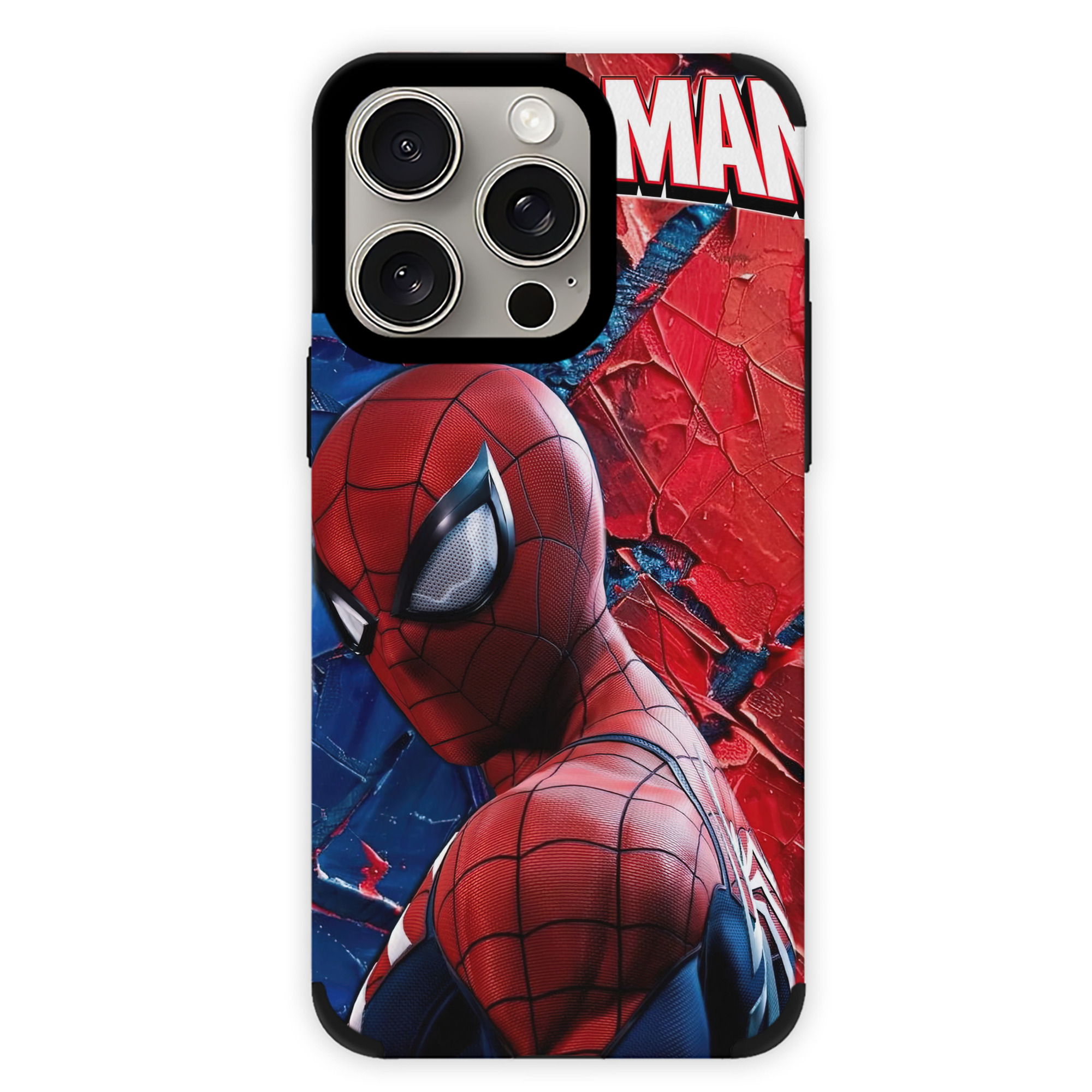 Spider Man スパイダーマン 【iPhone15ProMax対応】 PUレザー スマホケース 耐衝撃＆黄変防止