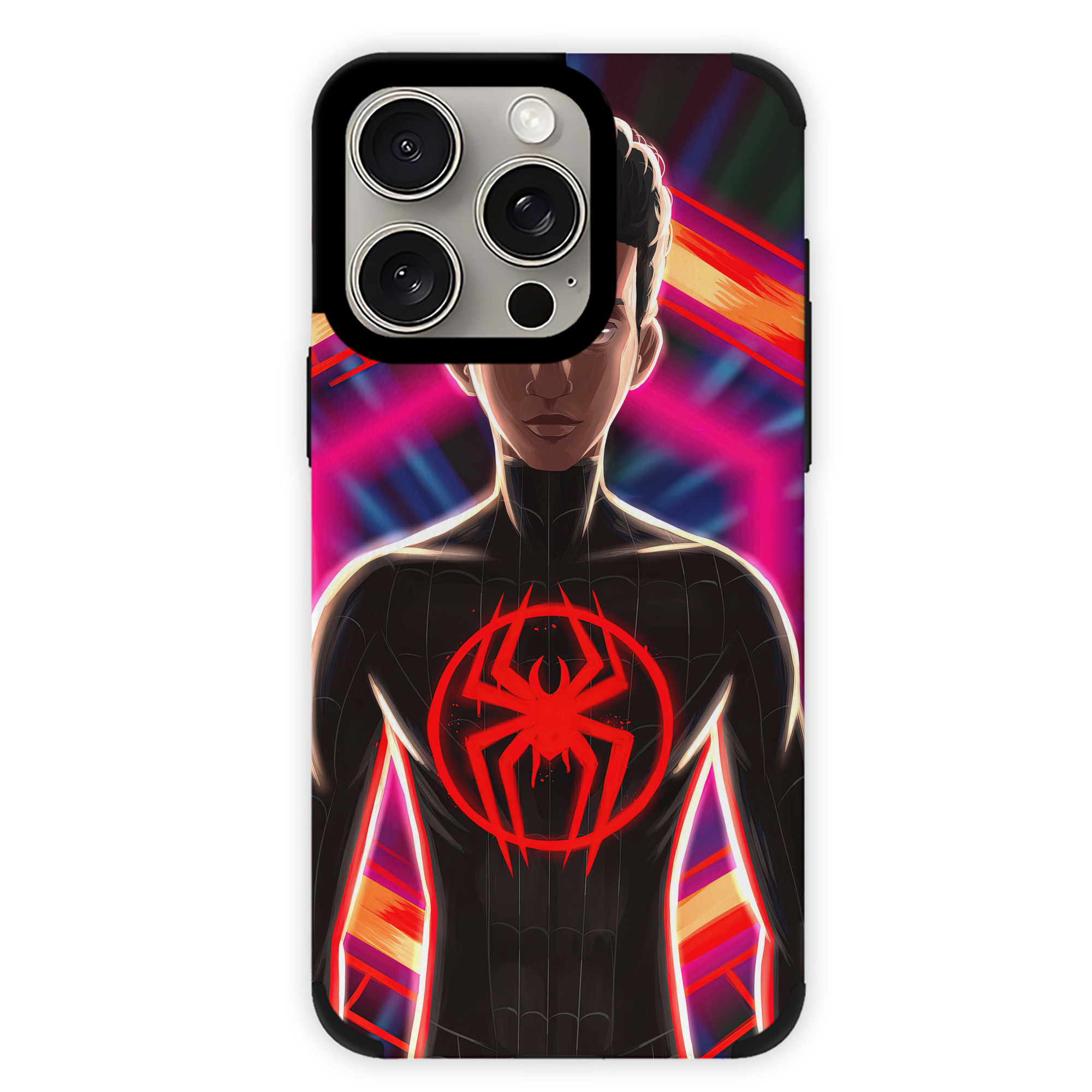 （画像用） Spider Man スパイダーマン 【iPhone15ProMax対応】 PUレザー スマホケース 耐衝撃＆黄変防止