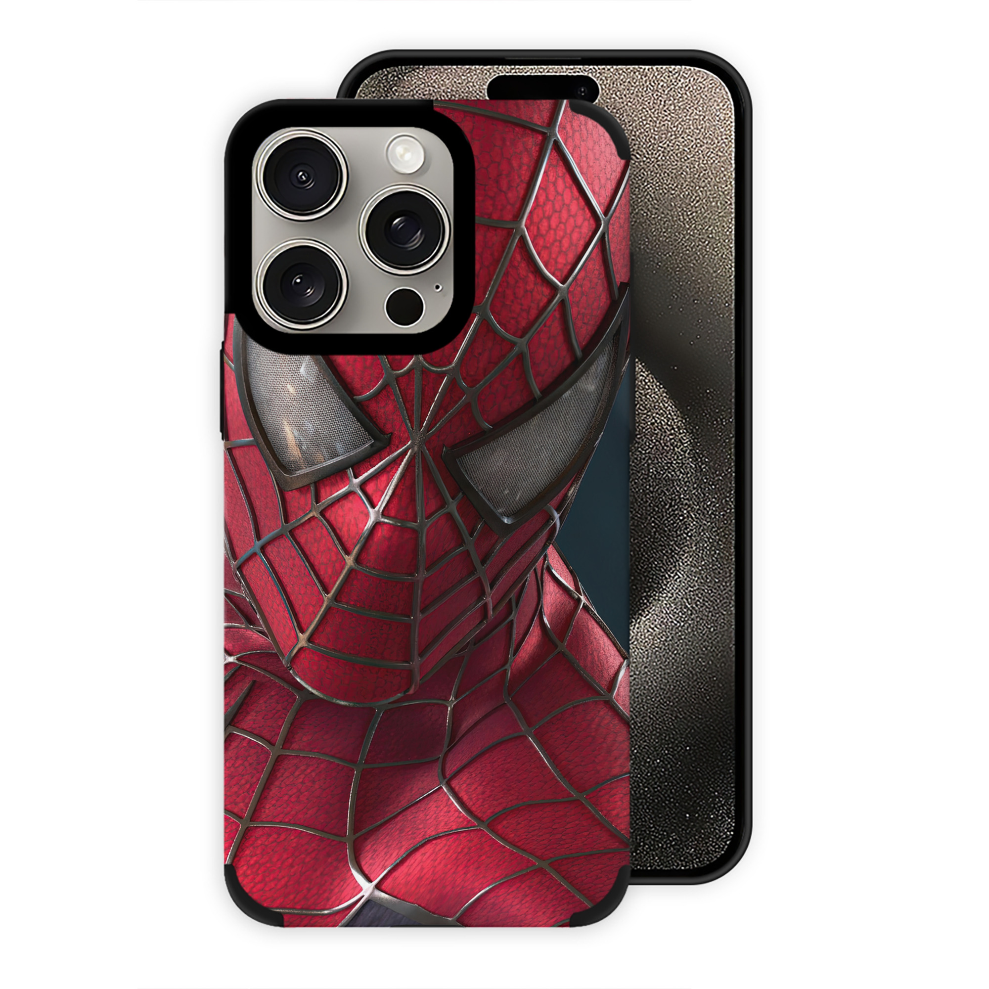 Spider Man スパイダーマン 【iPhone15ProMax対応】 PUレザー スマホケース 耐衝撃＆黄変防止