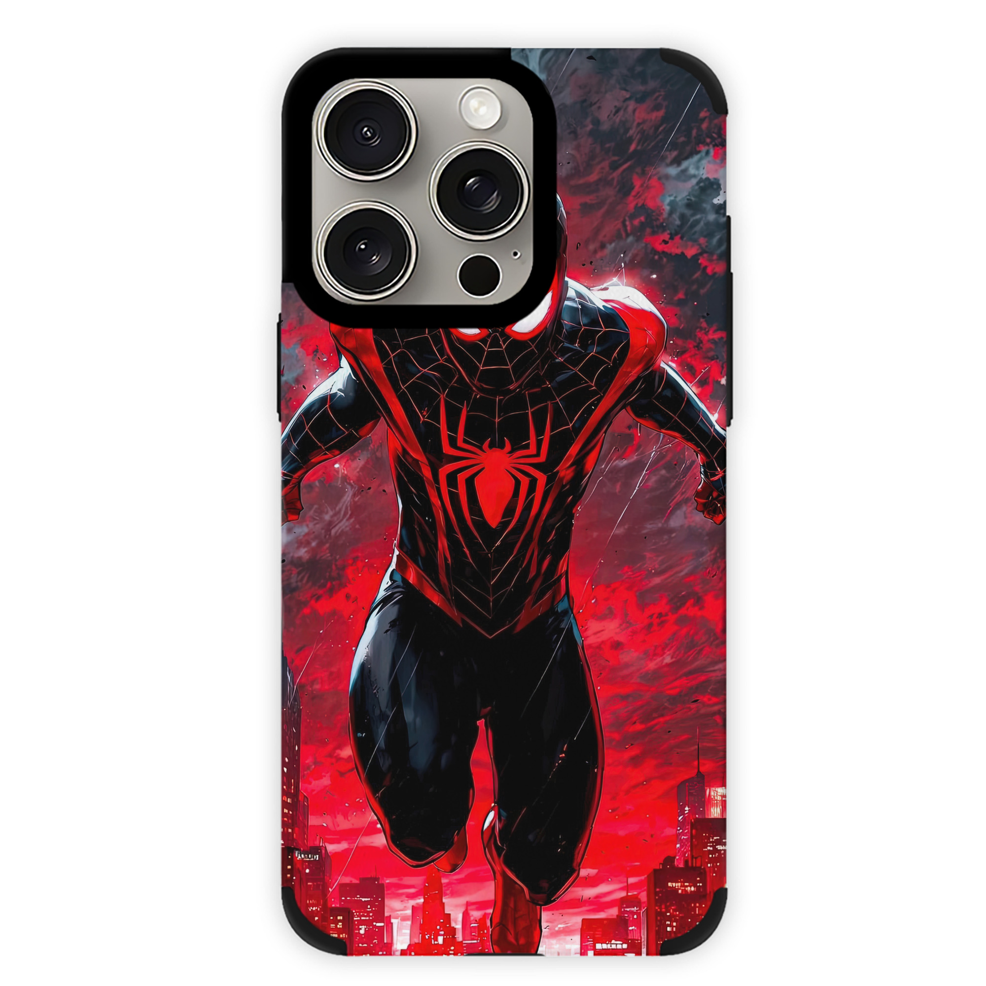 Spider Man スパイダーマン 【iPhone15ProMax対応】 PUレザー スマホケース 耐衝撃＆黄変防止