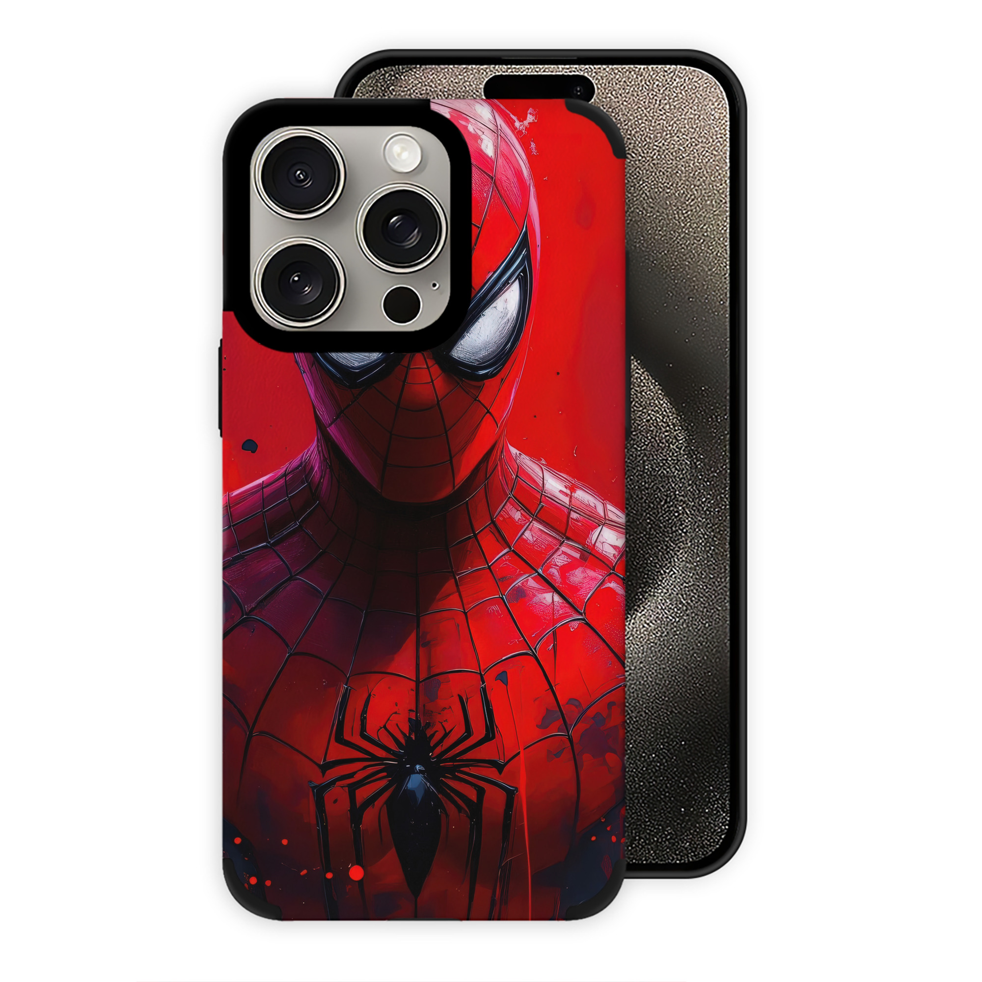 Spider Man スパイダーマン 【iPhone15ProMax対応】 PUレザー スマホケース 耐衝撃＆黄変防止