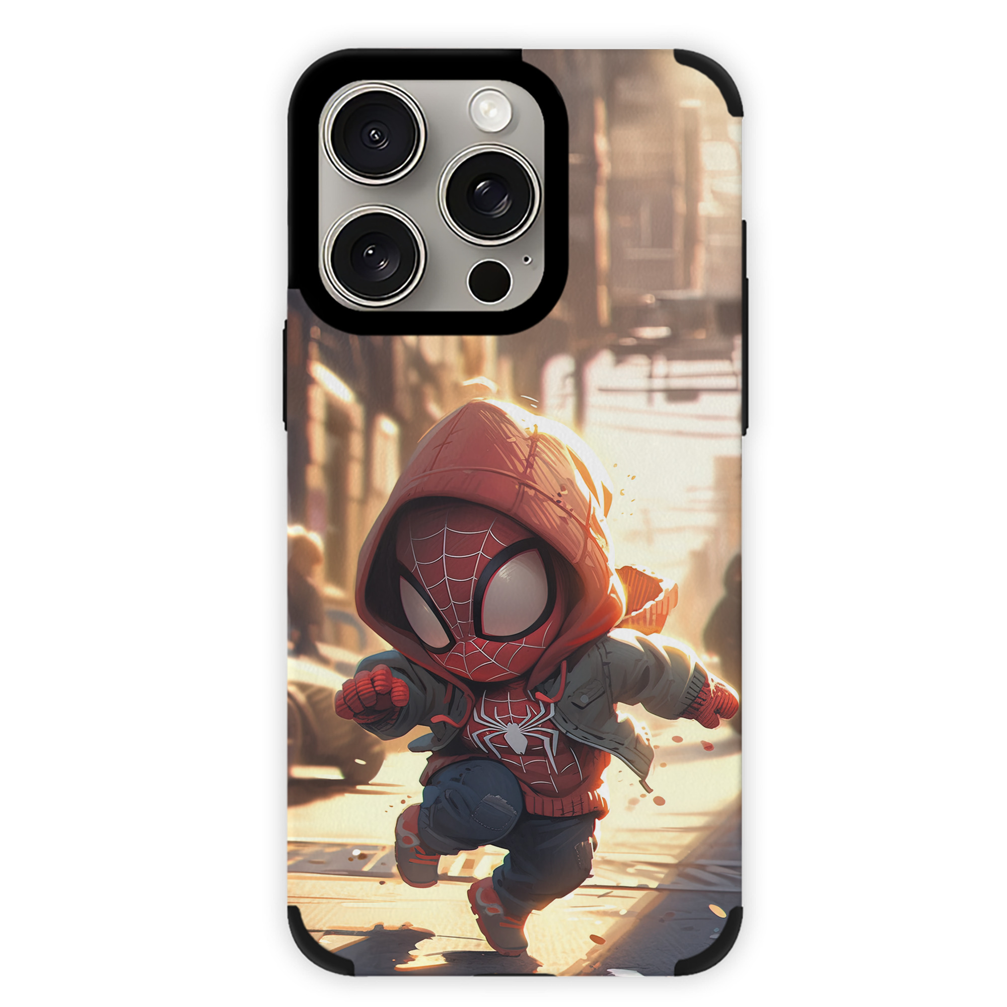 （画像用） Spider Man スパイダーマン 【iPhone15ProMax対応】 PUレザー スマホケース 耐衝撃＆黄変防止