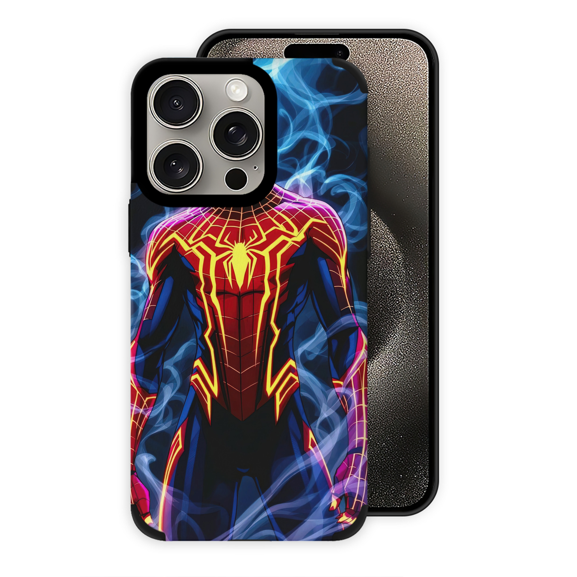 Spider Man スパイダーマン 【iPhone15ProMax対応】 PUレザー スマホケース 耐衝撃＆黄変防止