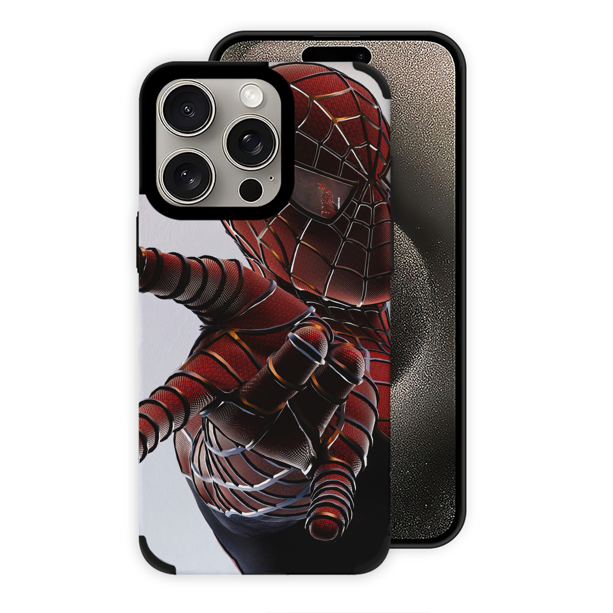 Spider Man スパイダーマン 【iPhone15ProMax対応】 PUレザー スマホケース 耐衝撃＆黄変防止